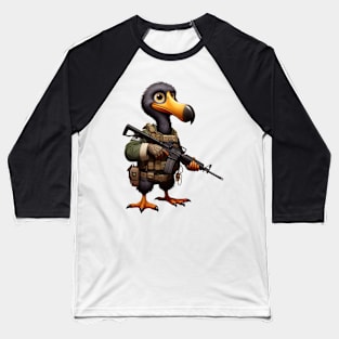 Tactical Dodo Bird Baseball T-Shirt